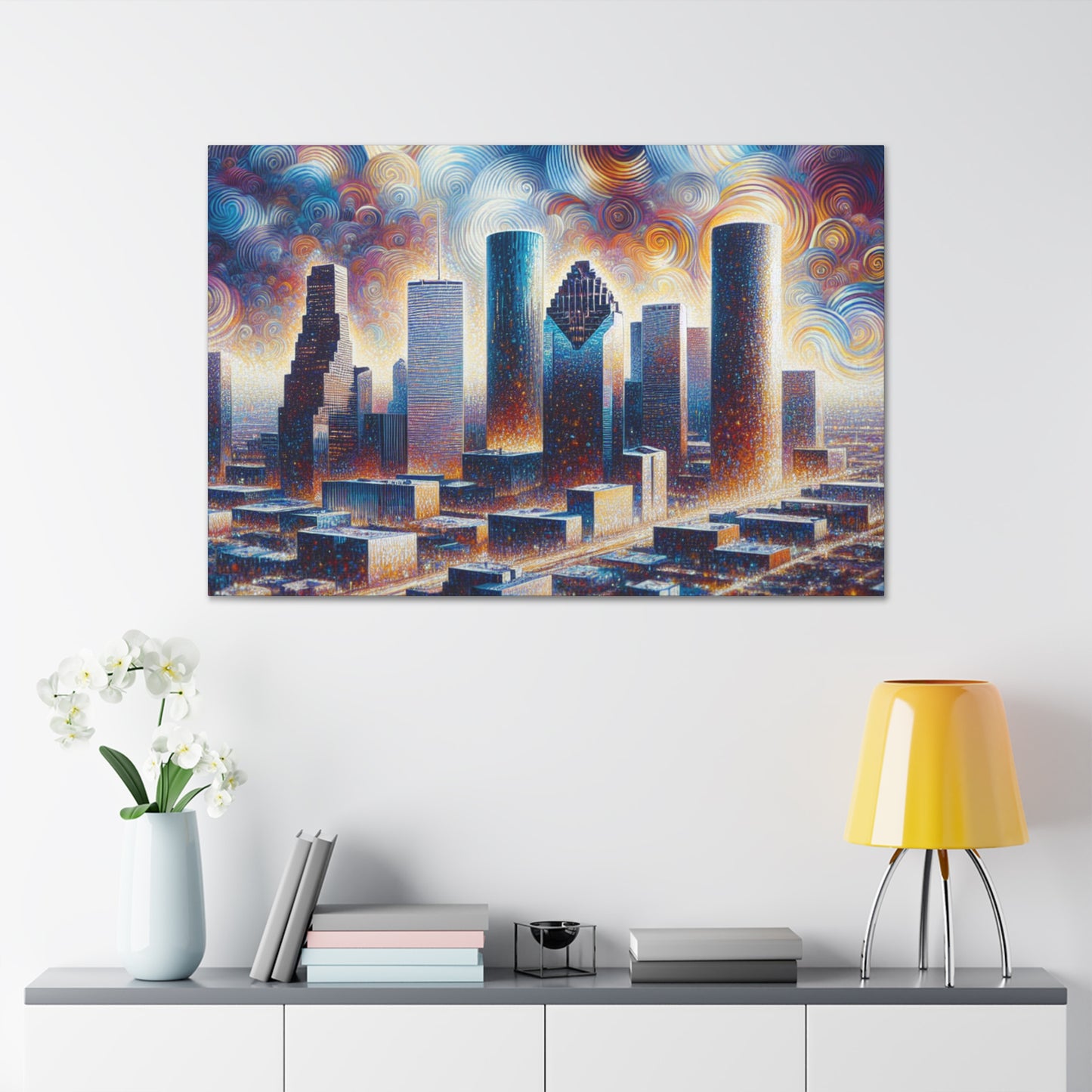 "Urban Visions Unveiled" - Canvas