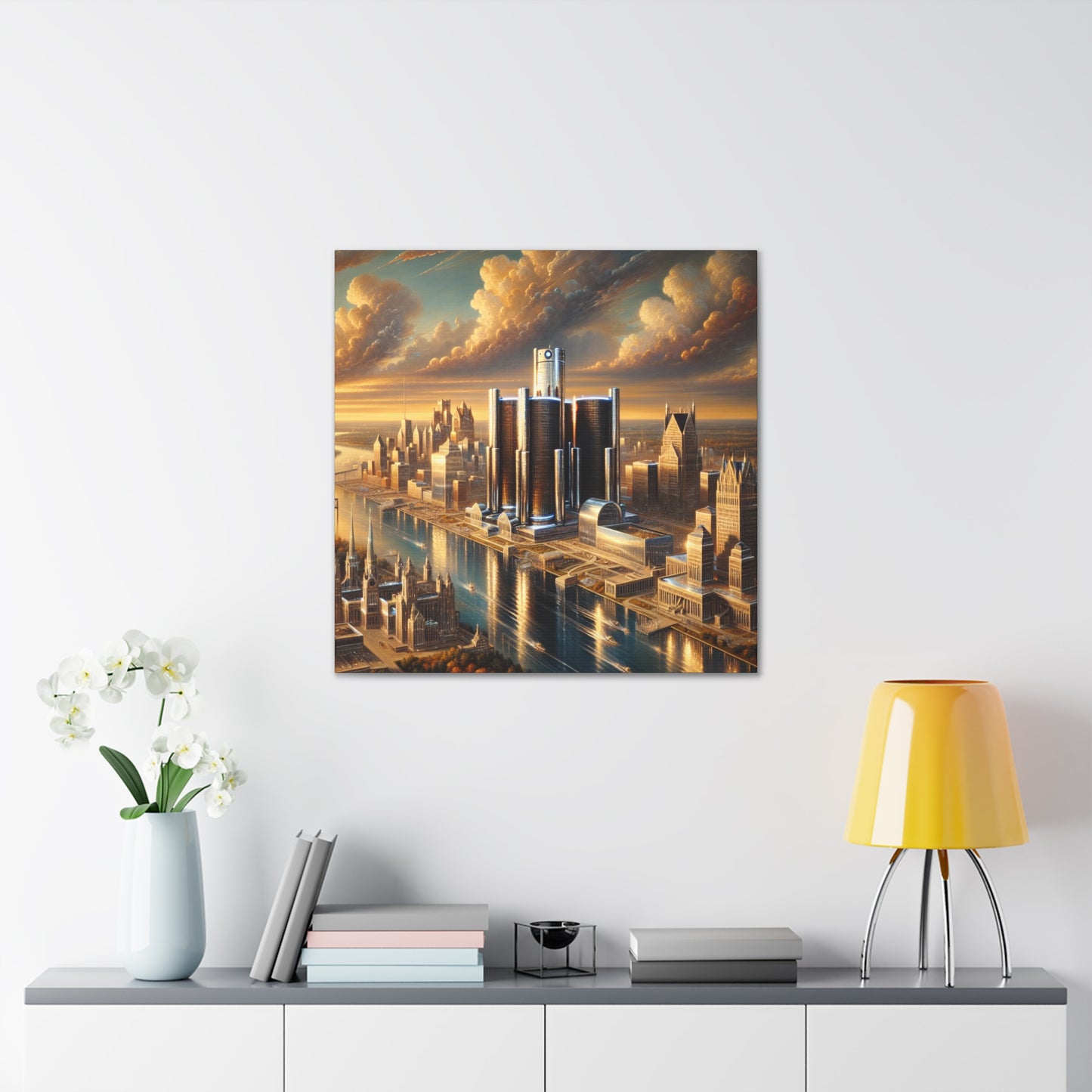 "Detroit's Resplendent Renaissance" - Canvas