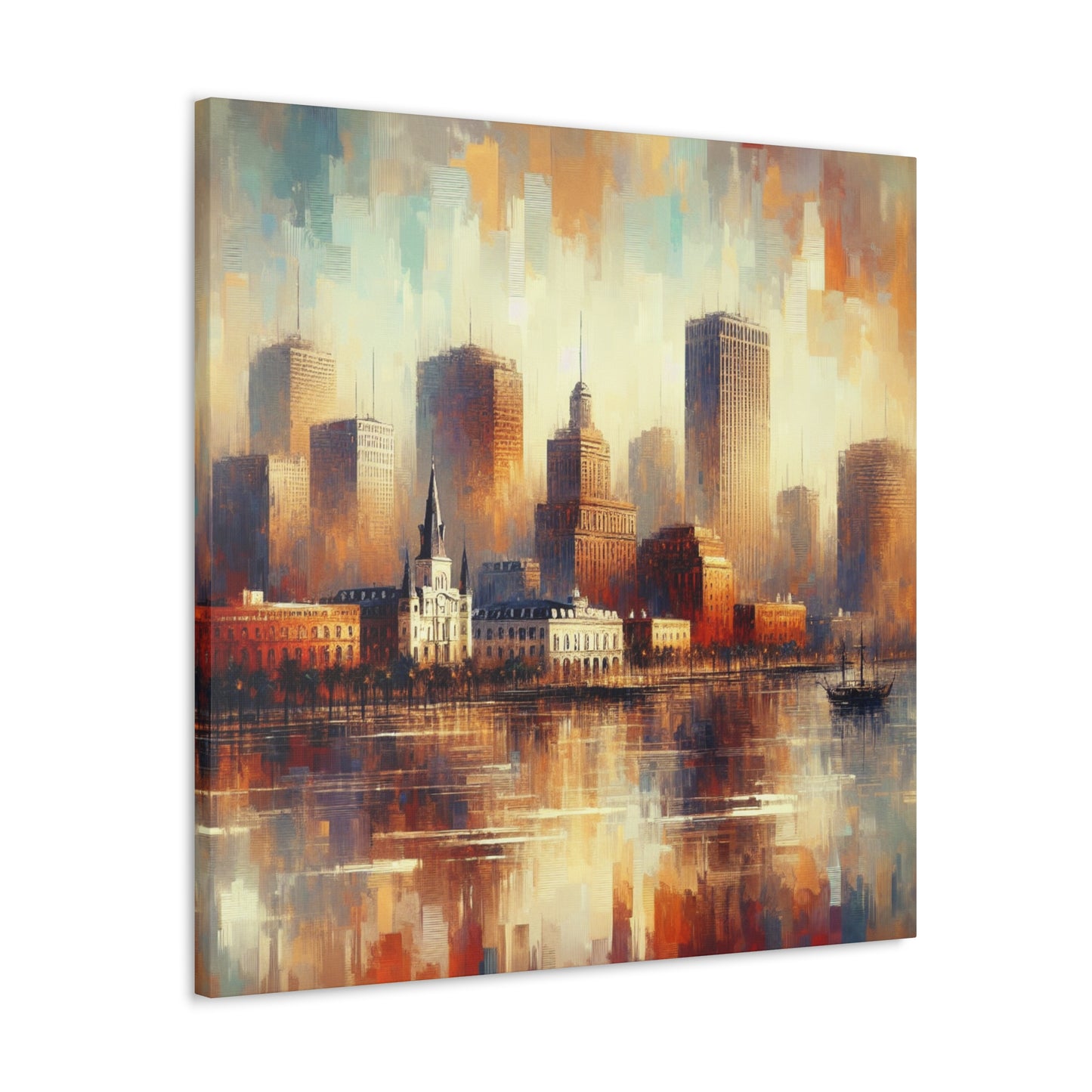 "Crescent City Vibrations" - Canvas