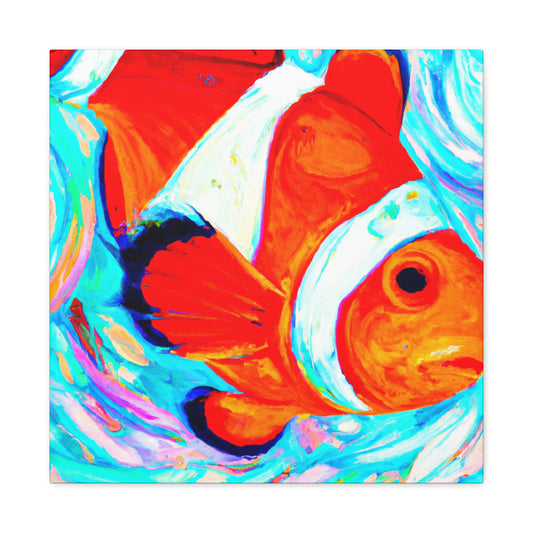 Clownfish in Art Nouveau - Canvas