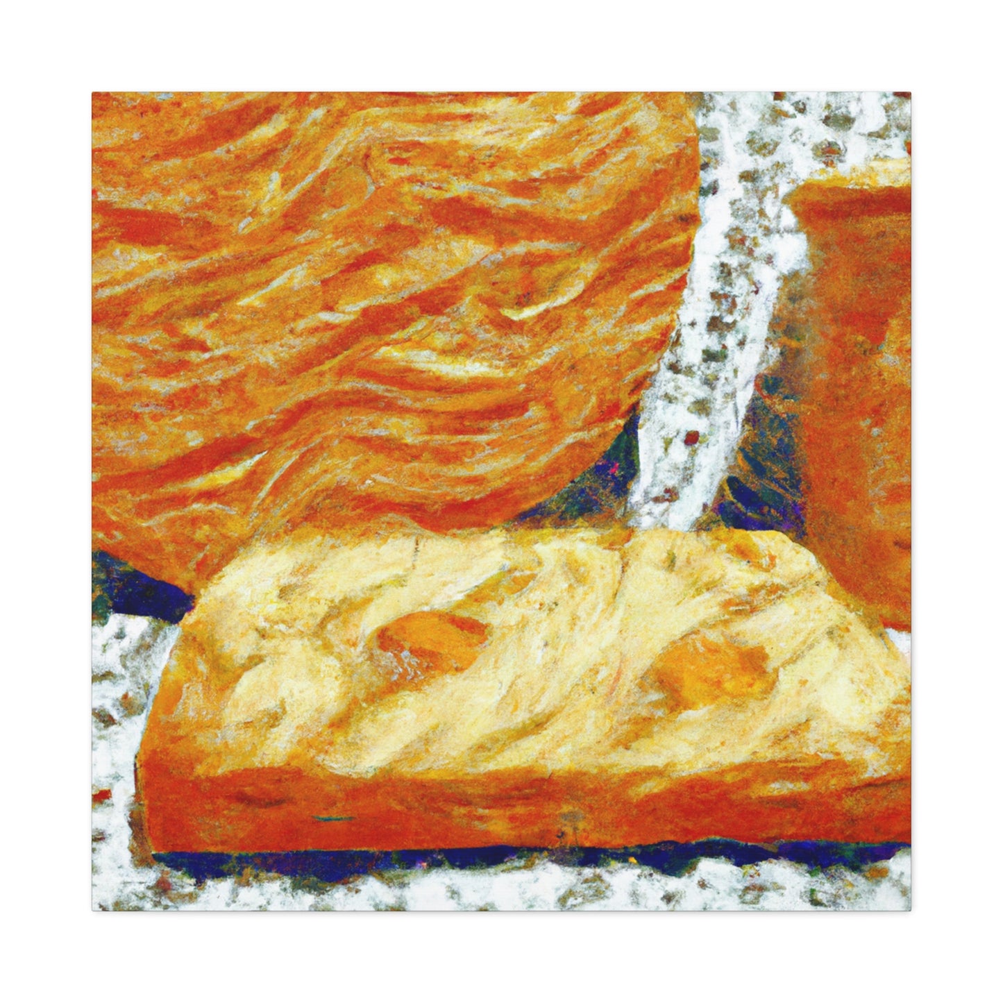 "Bread in the Impressionist". - Canvas