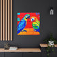 Macaws in Splendor. - Canvas