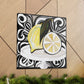 Lemon Floating Eden - Canvas