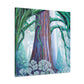 "Majestic Sequoia Trees" - Canvas