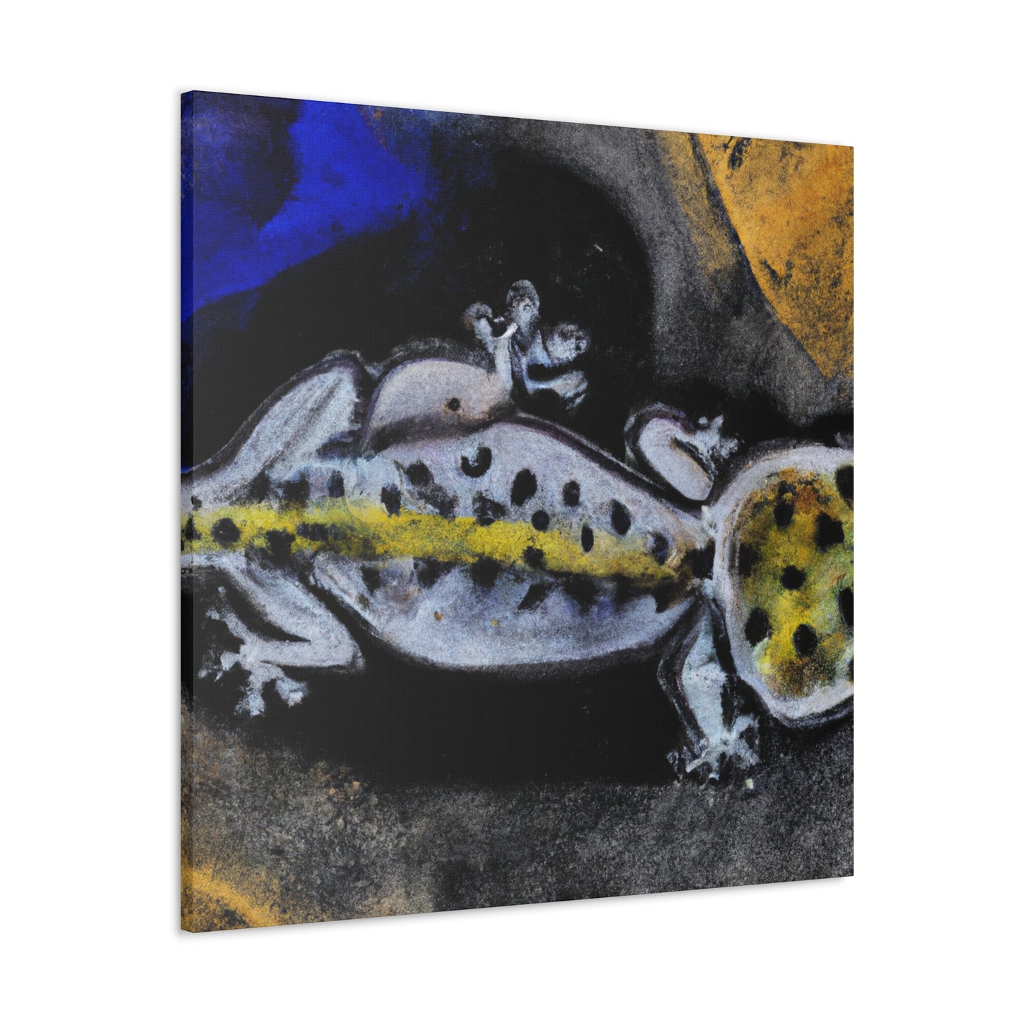 Leopard Gecko Reflected - Canvas