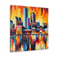 Harbor City Hues - Canvas