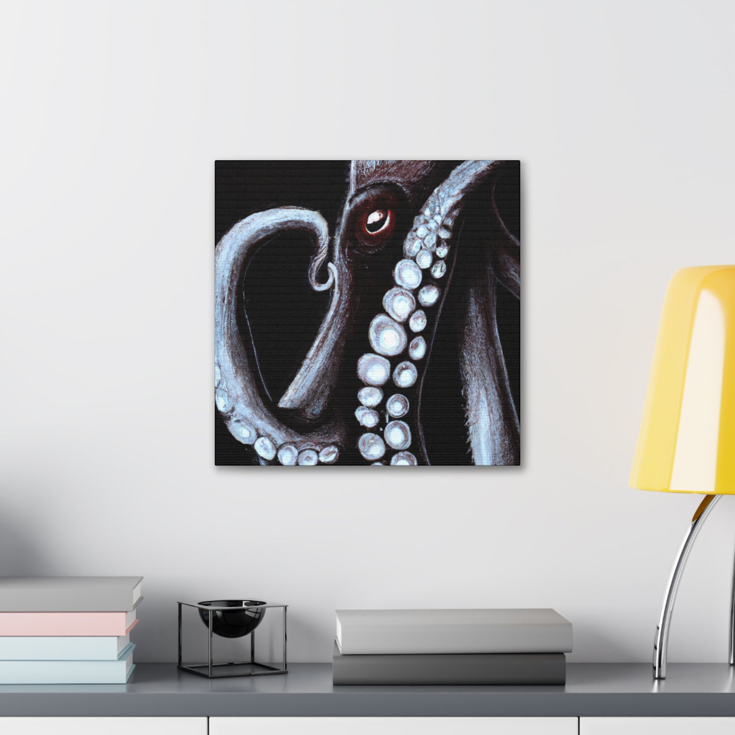 Octopus in Hyperrealism - Canvas