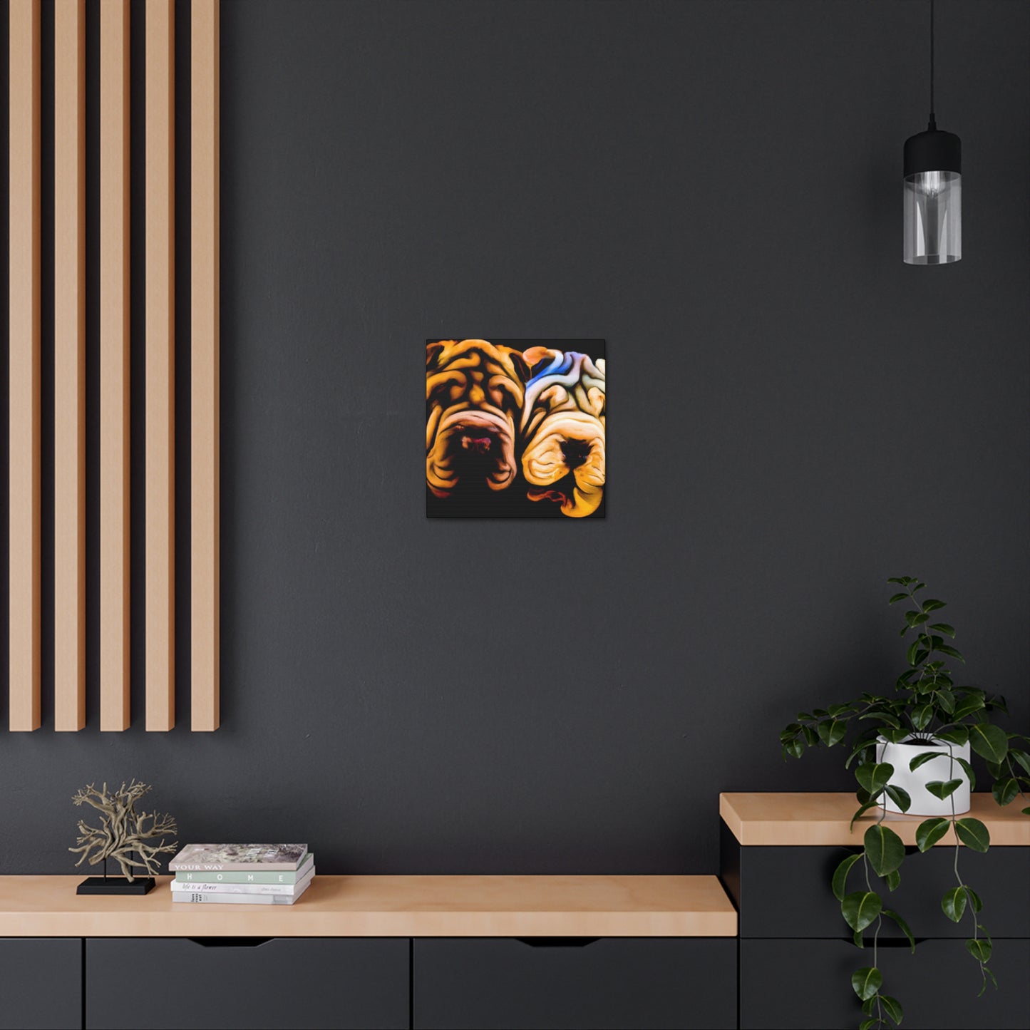 Shar Pei Serenade - Canvas