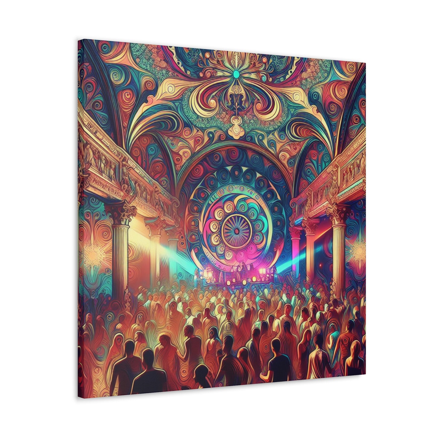 "Dancing in Opulent Splendor" - Canvas