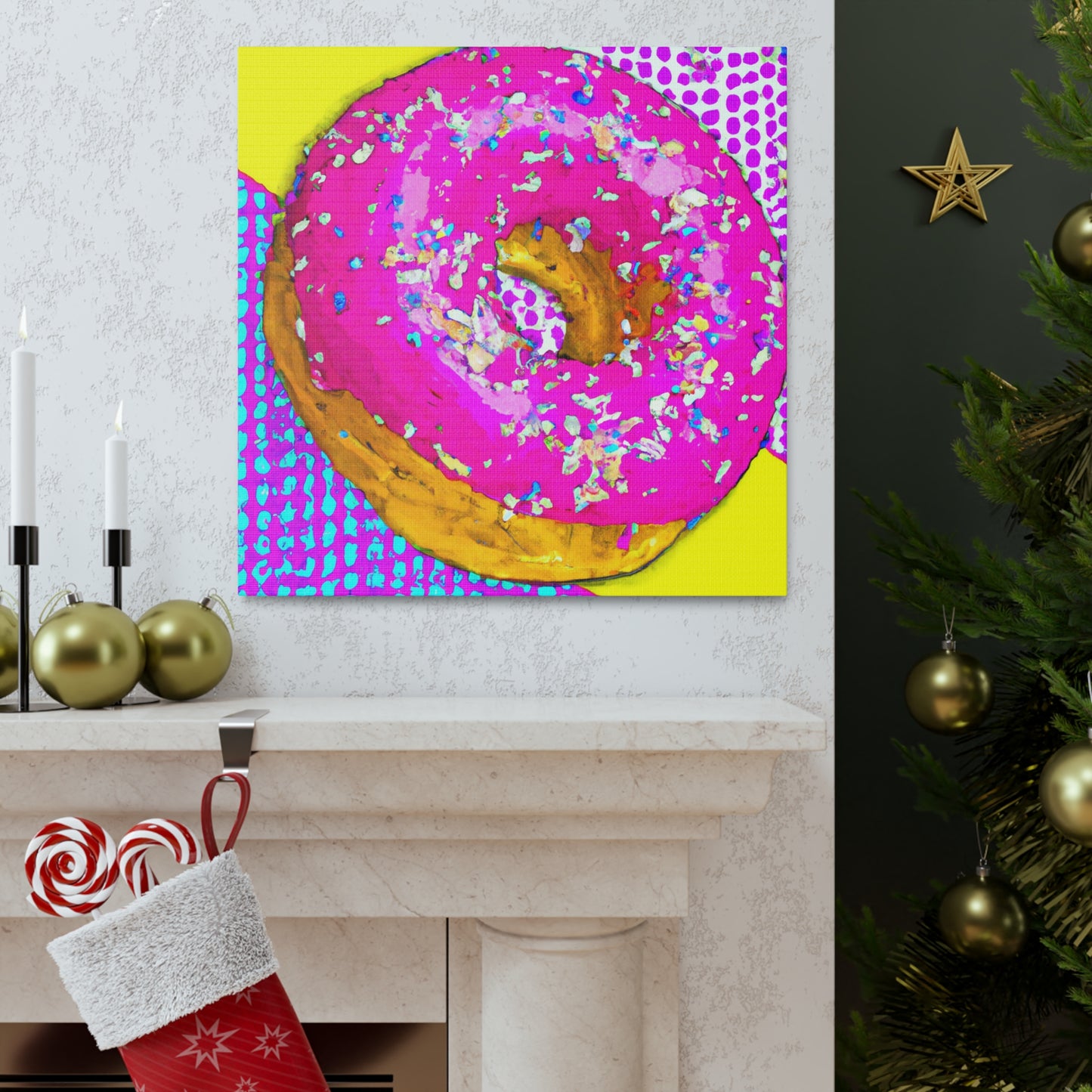 Doughnut Pop Deliciousness - Canvas