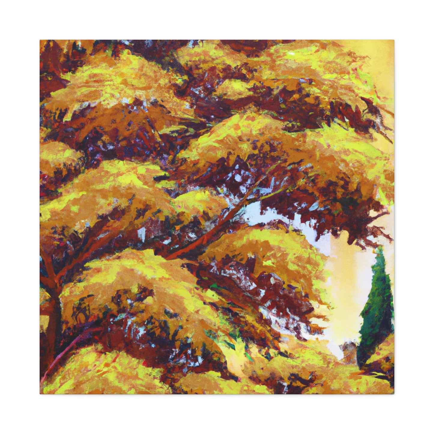 Maple Tree Glowings - Canvas