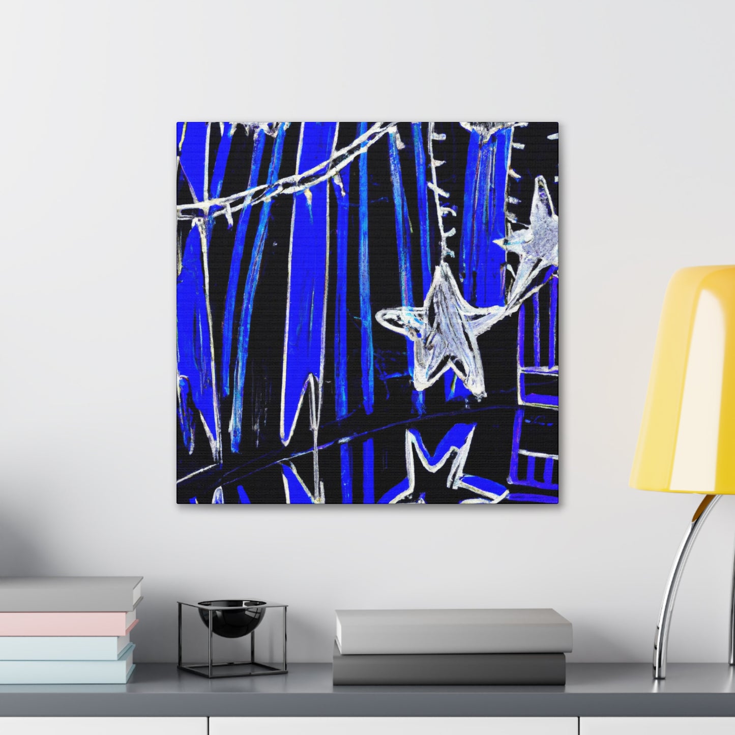 Twinkling Christmas Illumination - Canvas