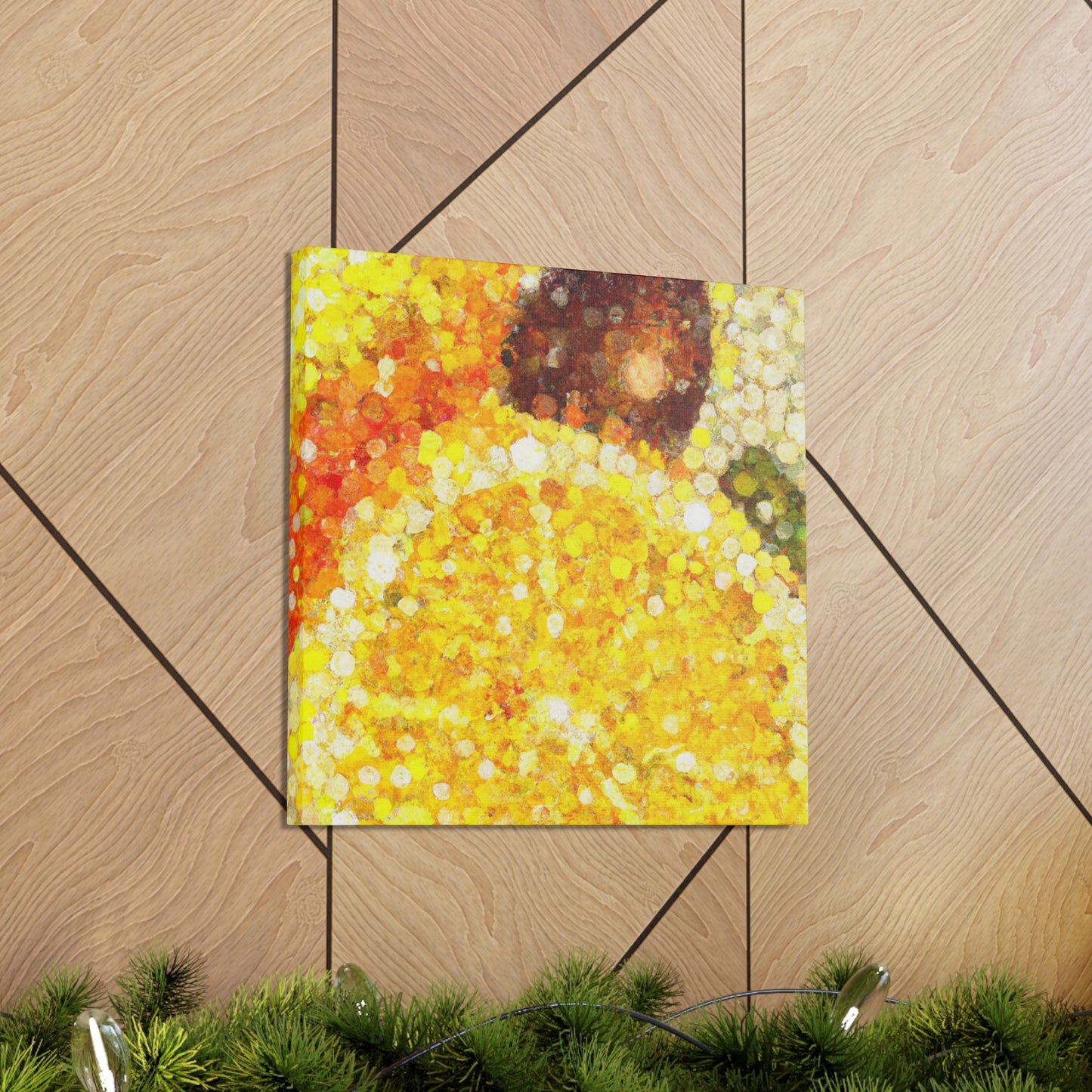 "Orange Ode to Spring" - Canvas