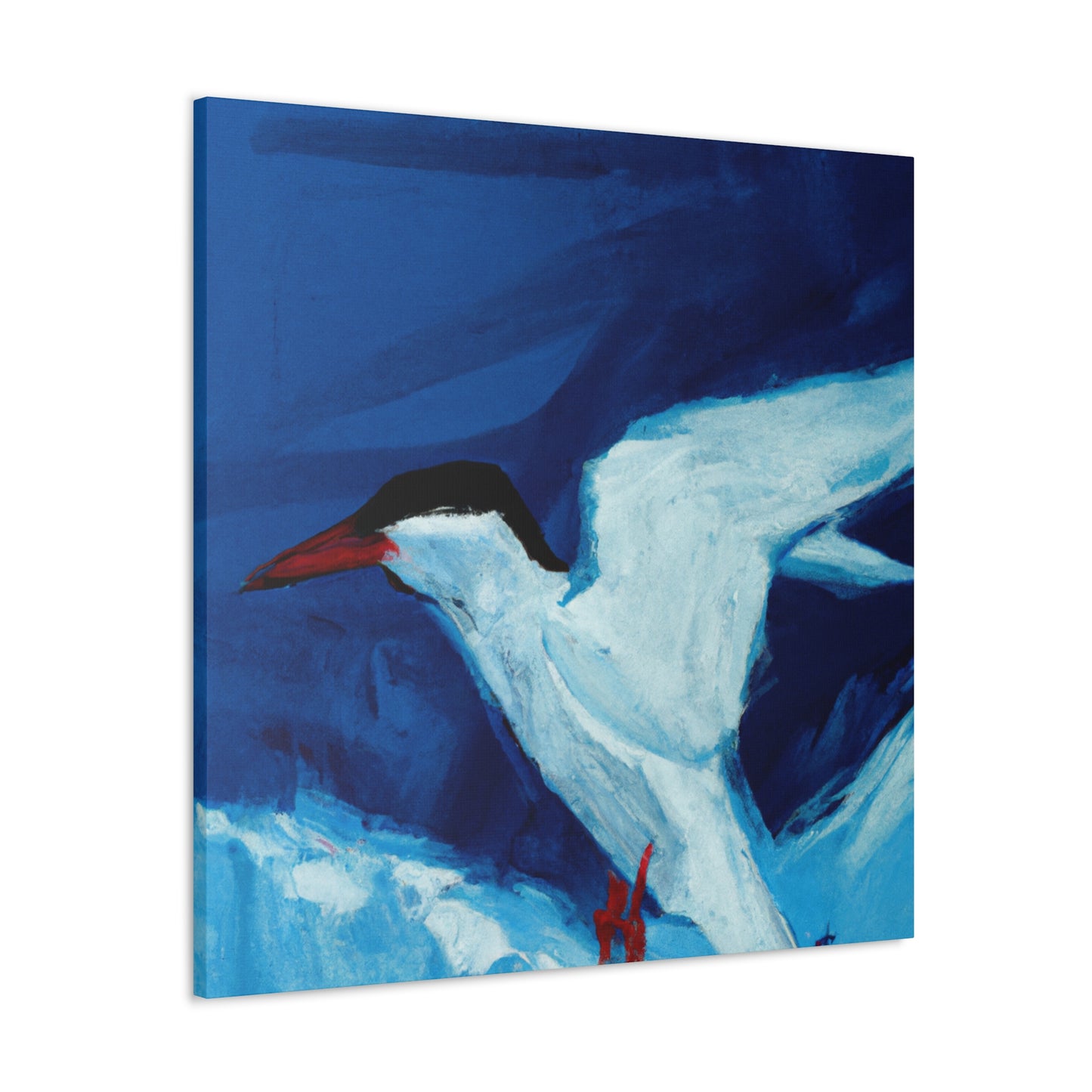 Arctic Tern Expressionism - Canvas