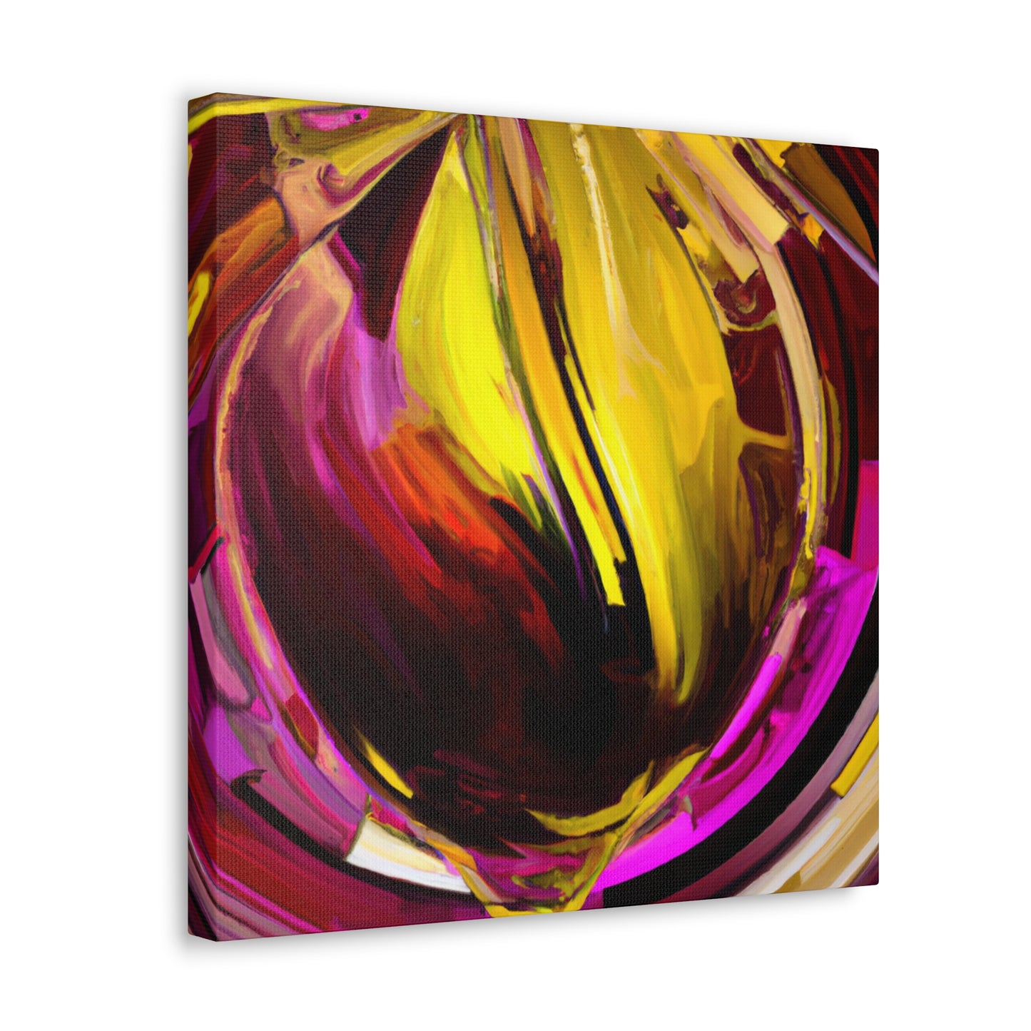 "Empty Wine Glass Dance" - Canvas