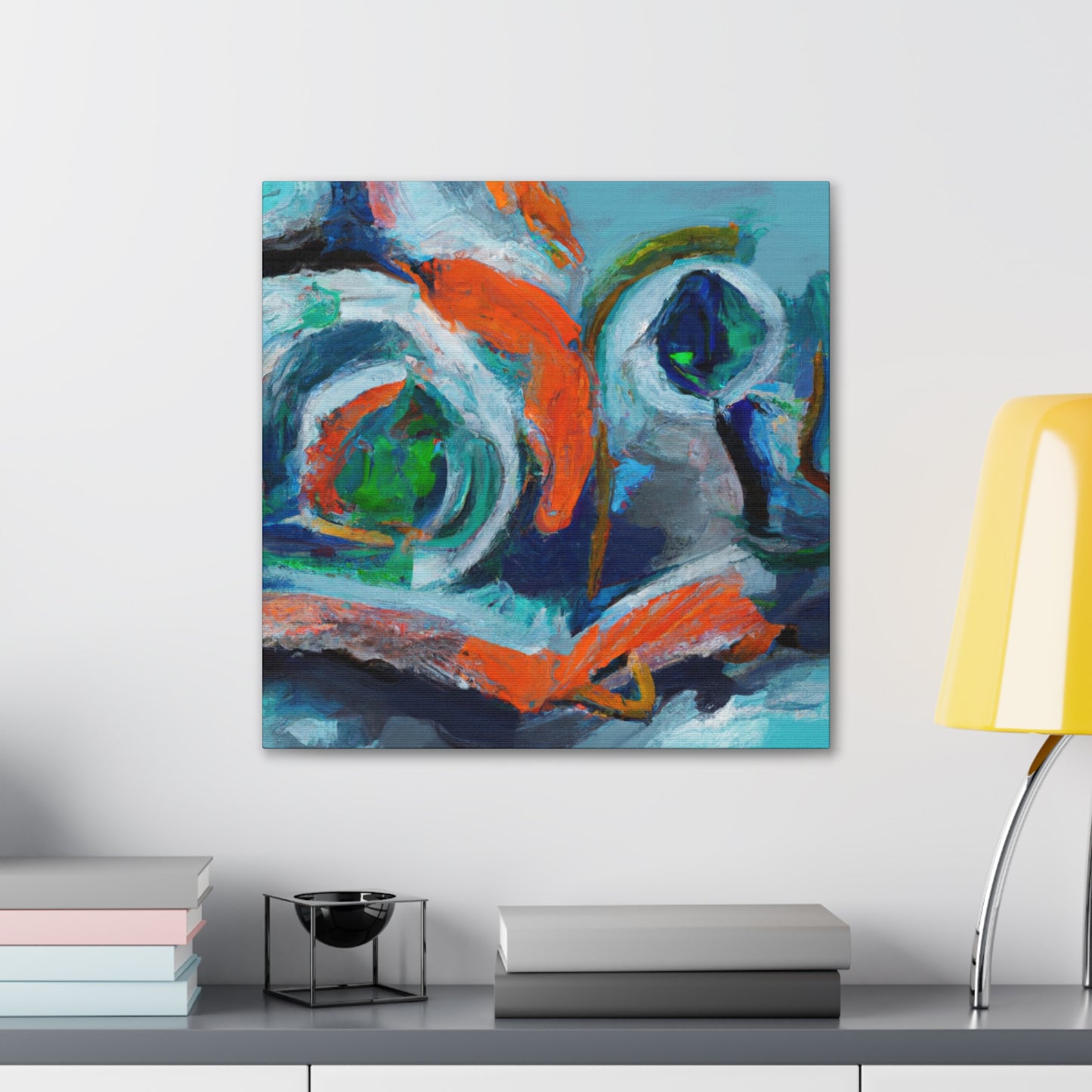 "Churning Ocean Symphony" - Canvas