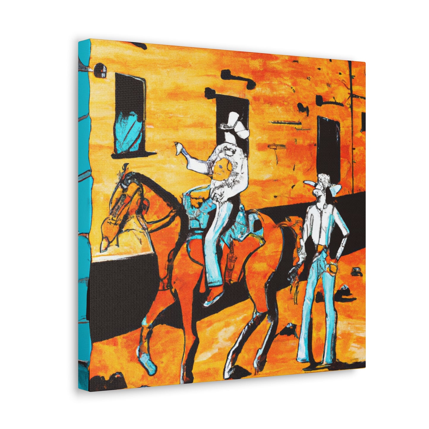 Rodeo Western Epic - Canvas