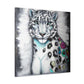 Snow Leopards Aflutter - Canvas