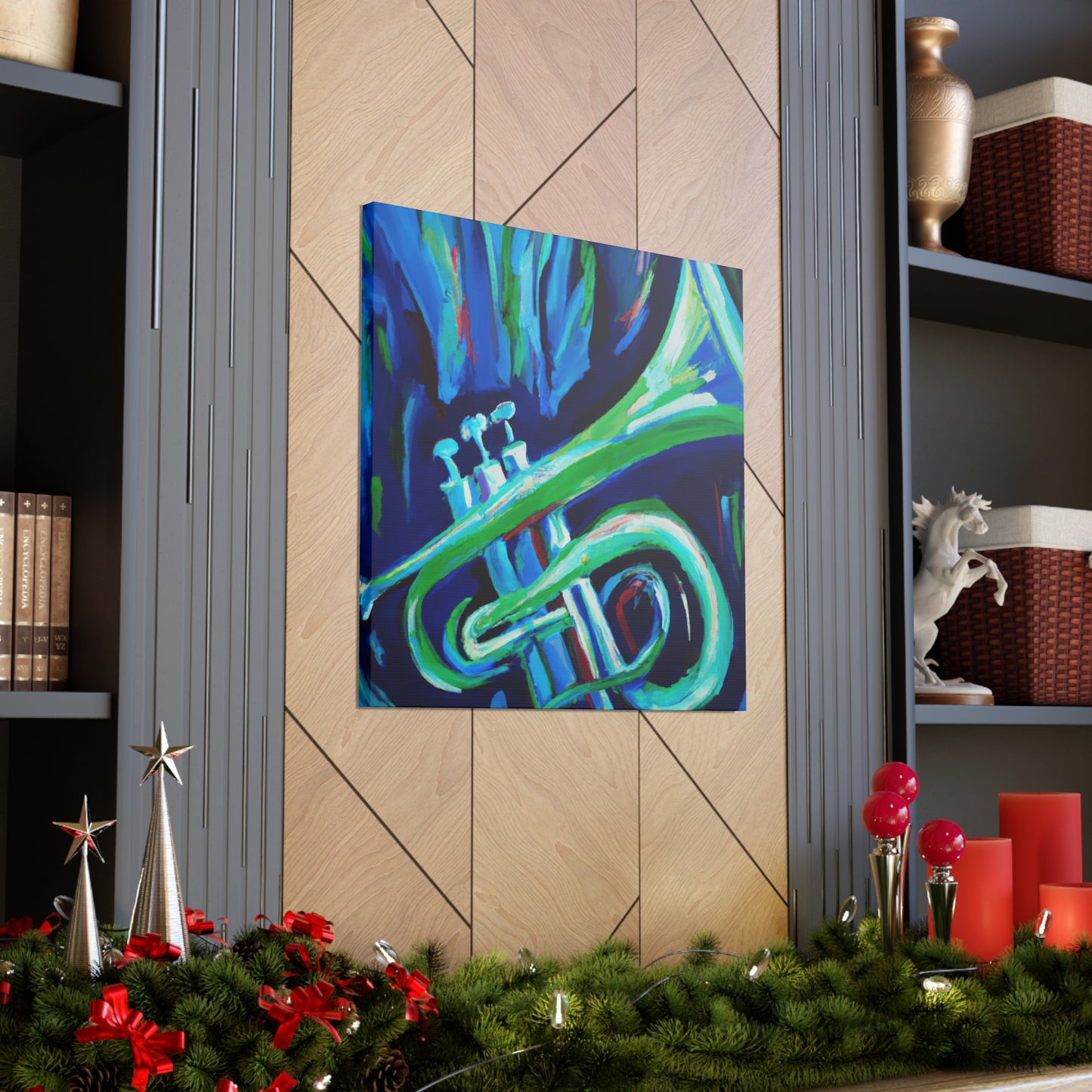 "Trumpets of Joyful Melody" - Canvas