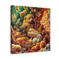 Dreaming Wildlife Wonderland - Canvas