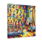 Vibrant Linguistic Symphony - Canvas