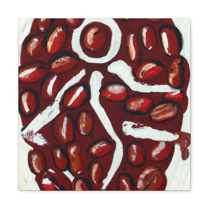 "Coffee Beans Reflection" - Canvas