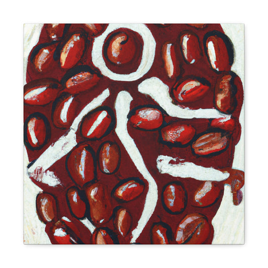 "Coffee Beans Reflection" - Canvas