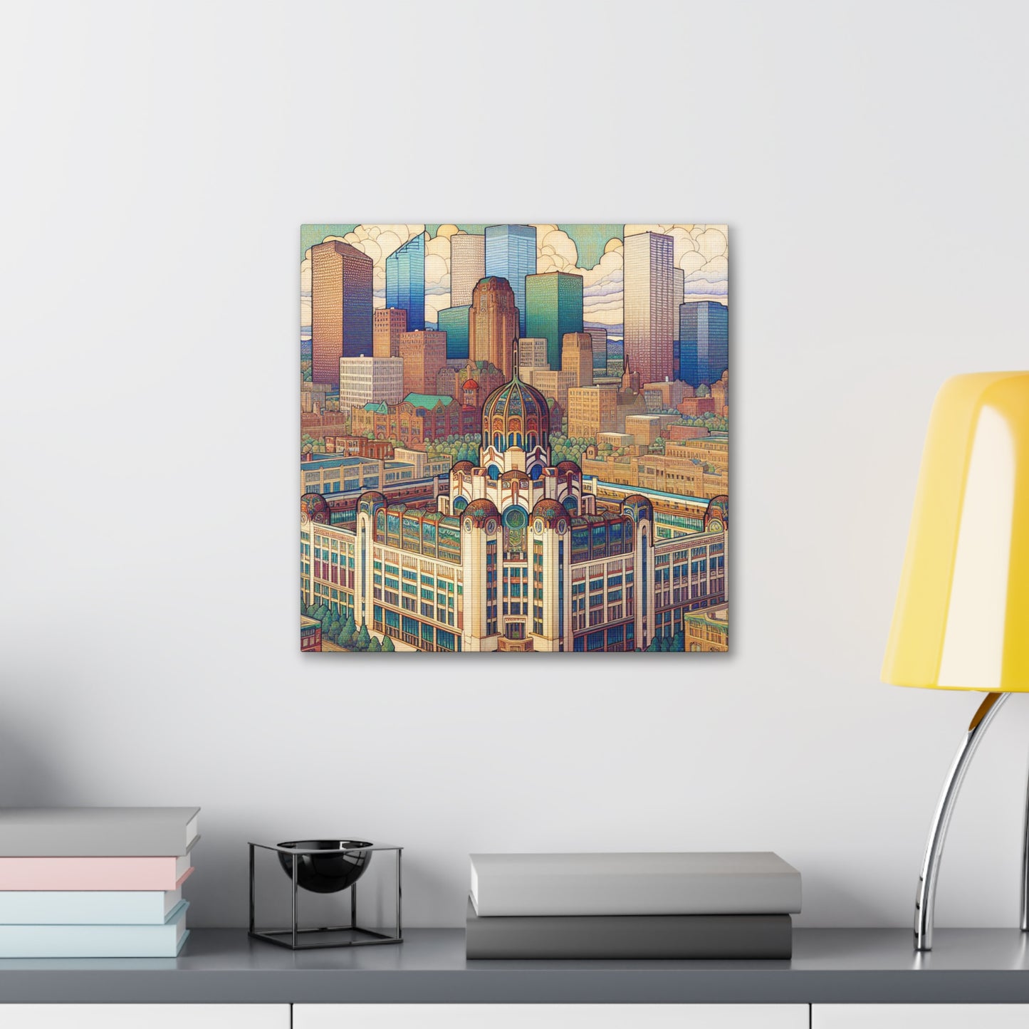 "Enchanted Mile-High Metropolis" - Canvas