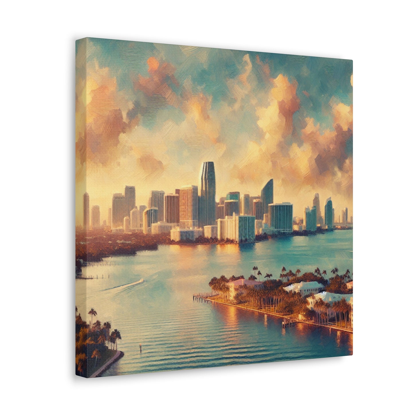 Vibrant Miami Horizon - Canvas