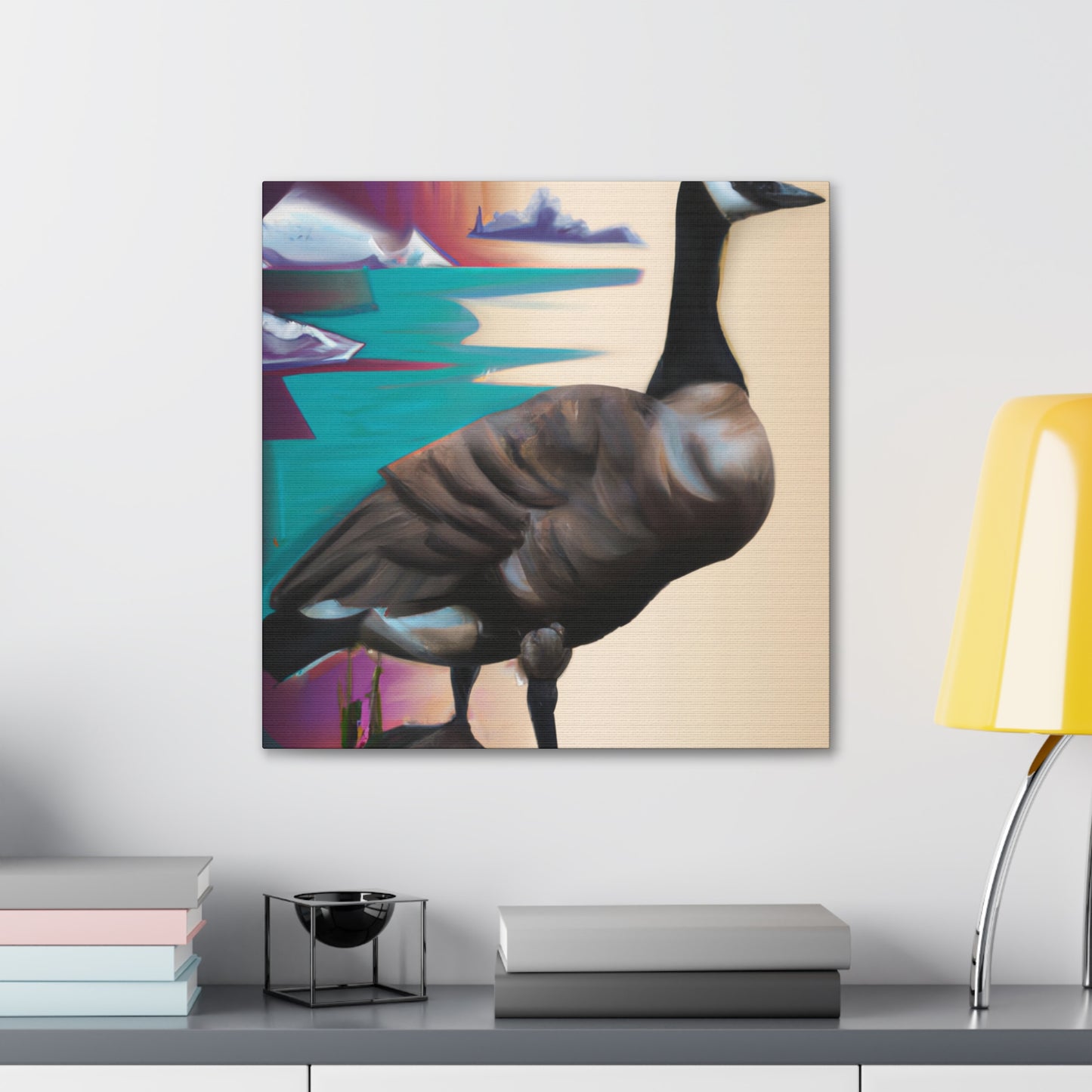 "Goose's Surreal Dream" - Canvas