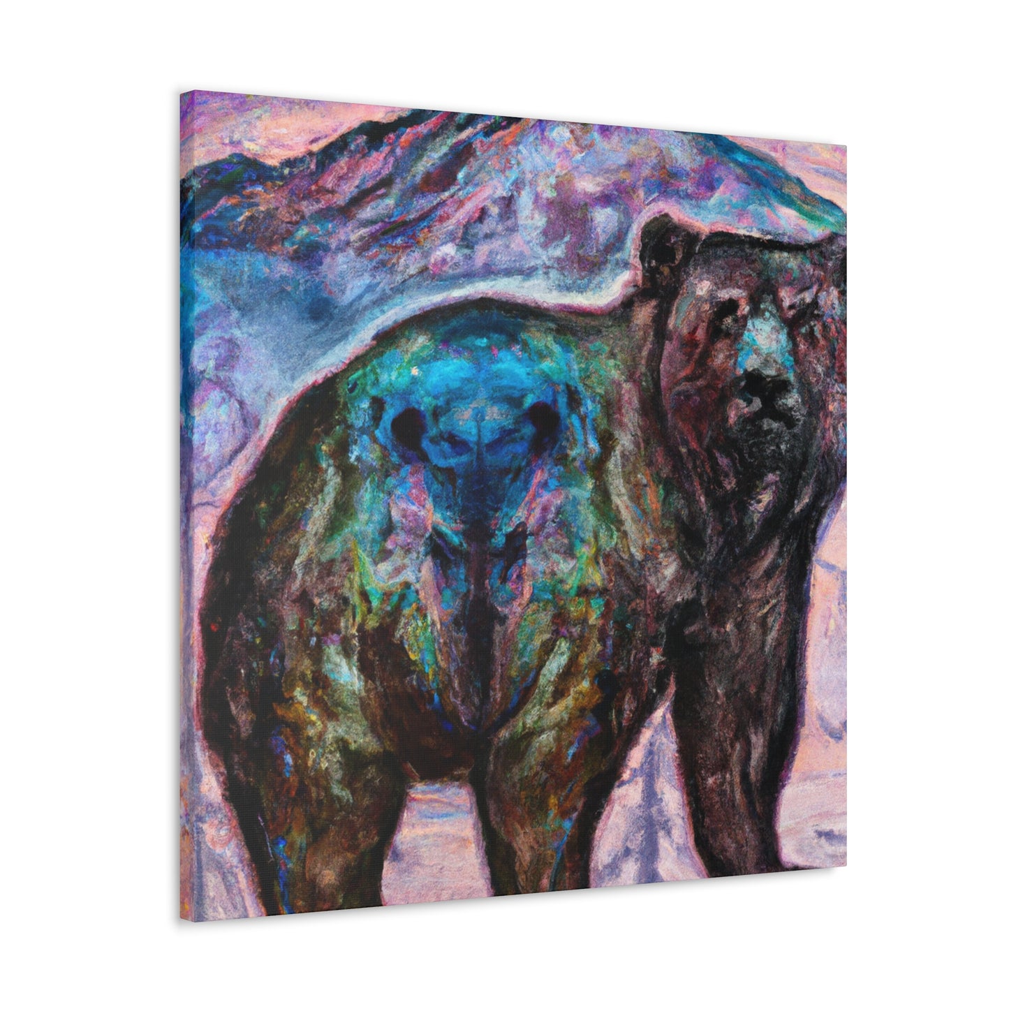 Grizzly Bear Grandeur - Canvas