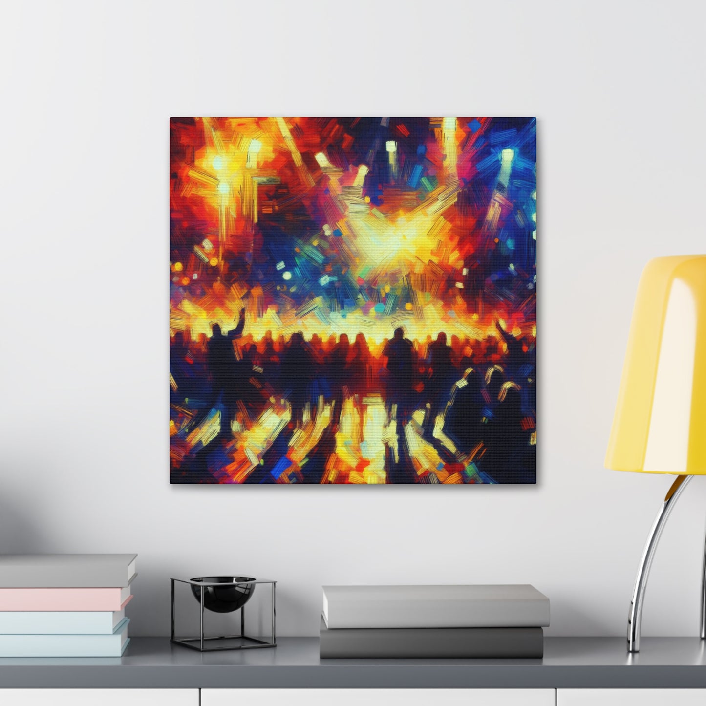 Euphoric Vortex of Colors - Canvas