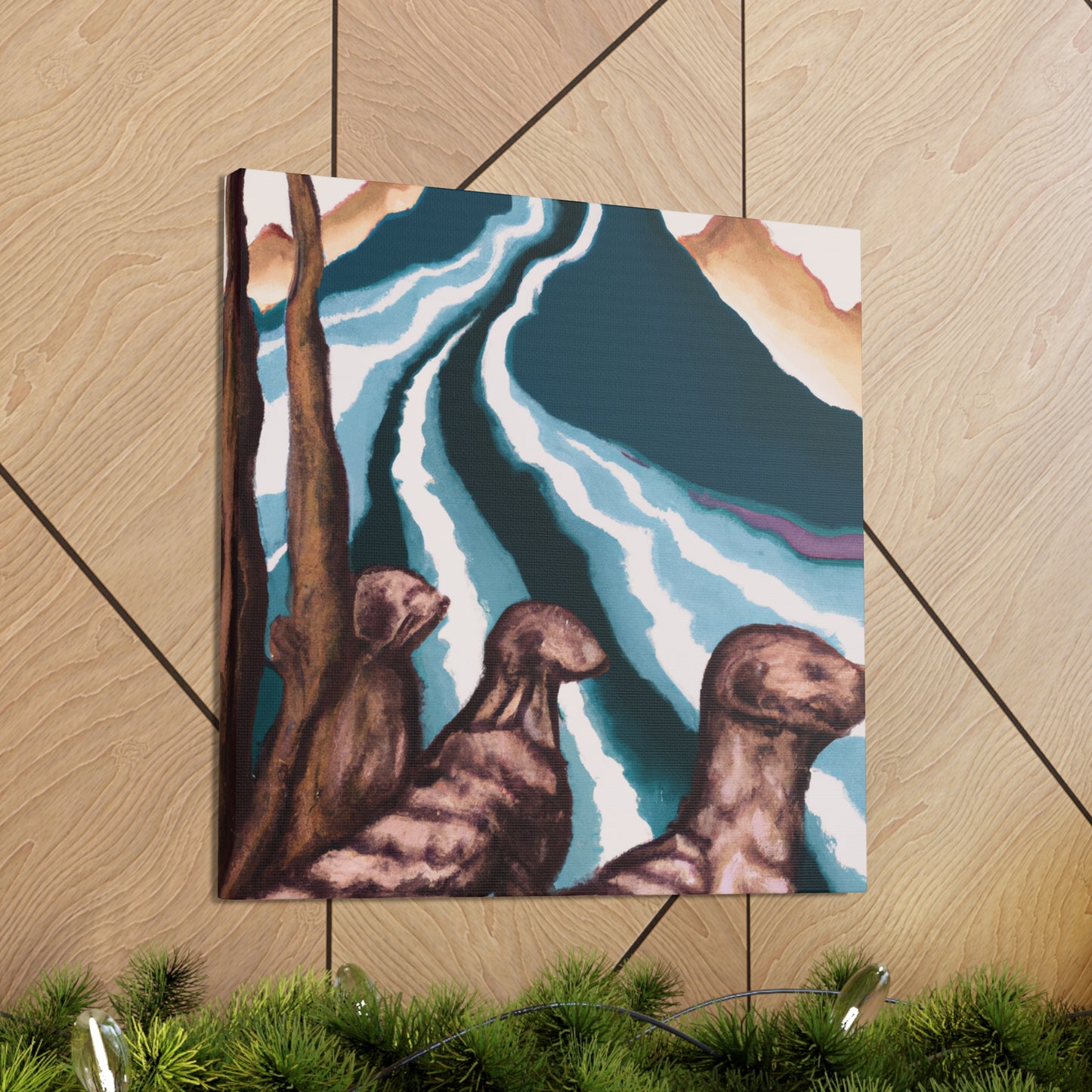 Otter in Surreality - Canvas