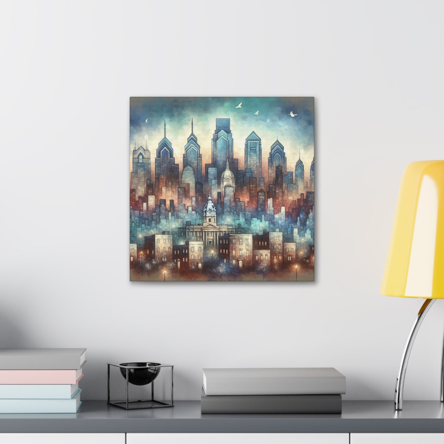 "Colonial City Charisma" - Canvas