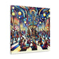 Enchanting Street Musicians - Canvas