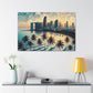 "Sunset Serenity in Miami" - Canvas