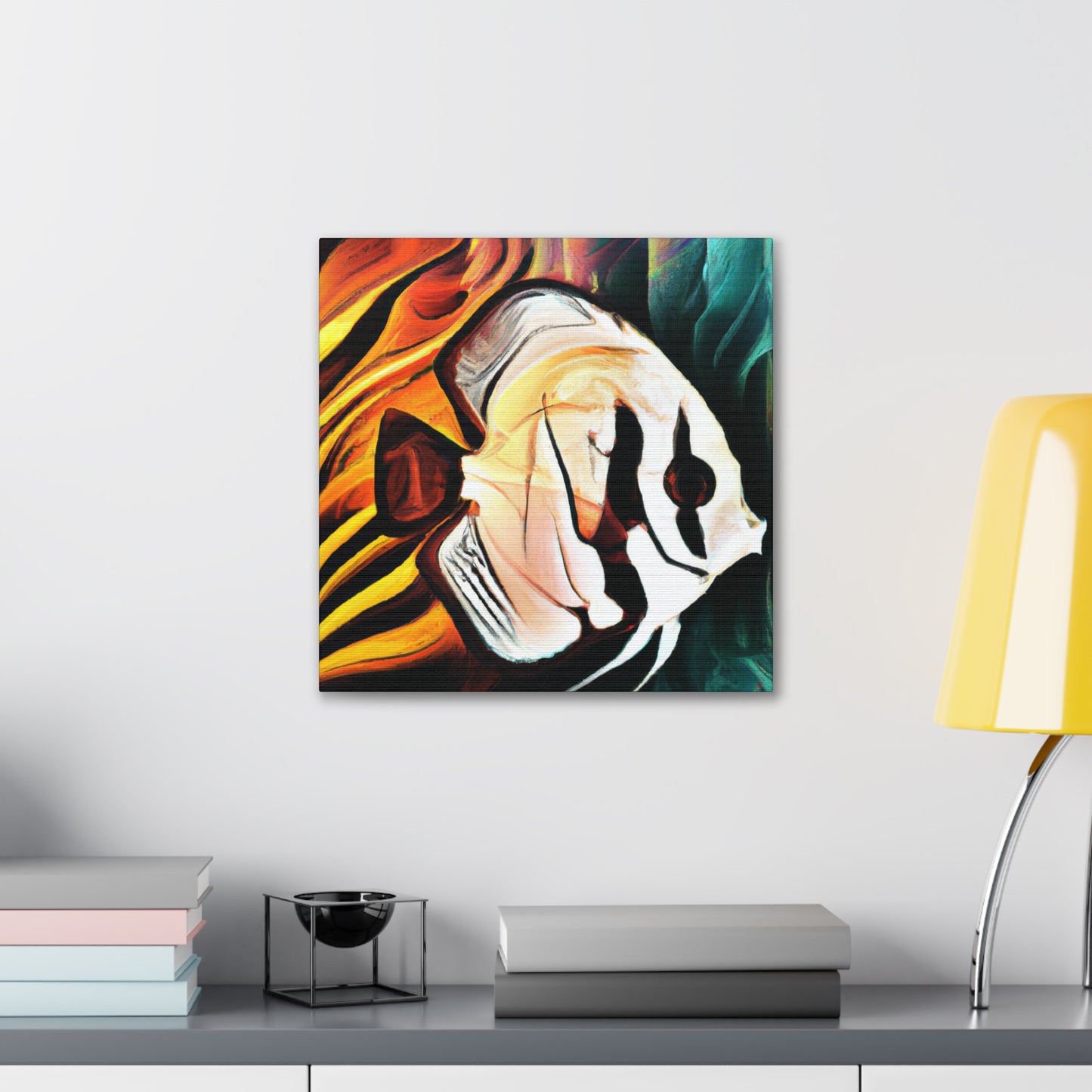 Sculptured Discus Beauty - Canvas