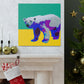 Polar Bear Pop Art - Canvas