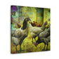 Feathered Friend Surrealism - Canvas