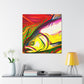 Salmon's Swimming Dance - Canvas