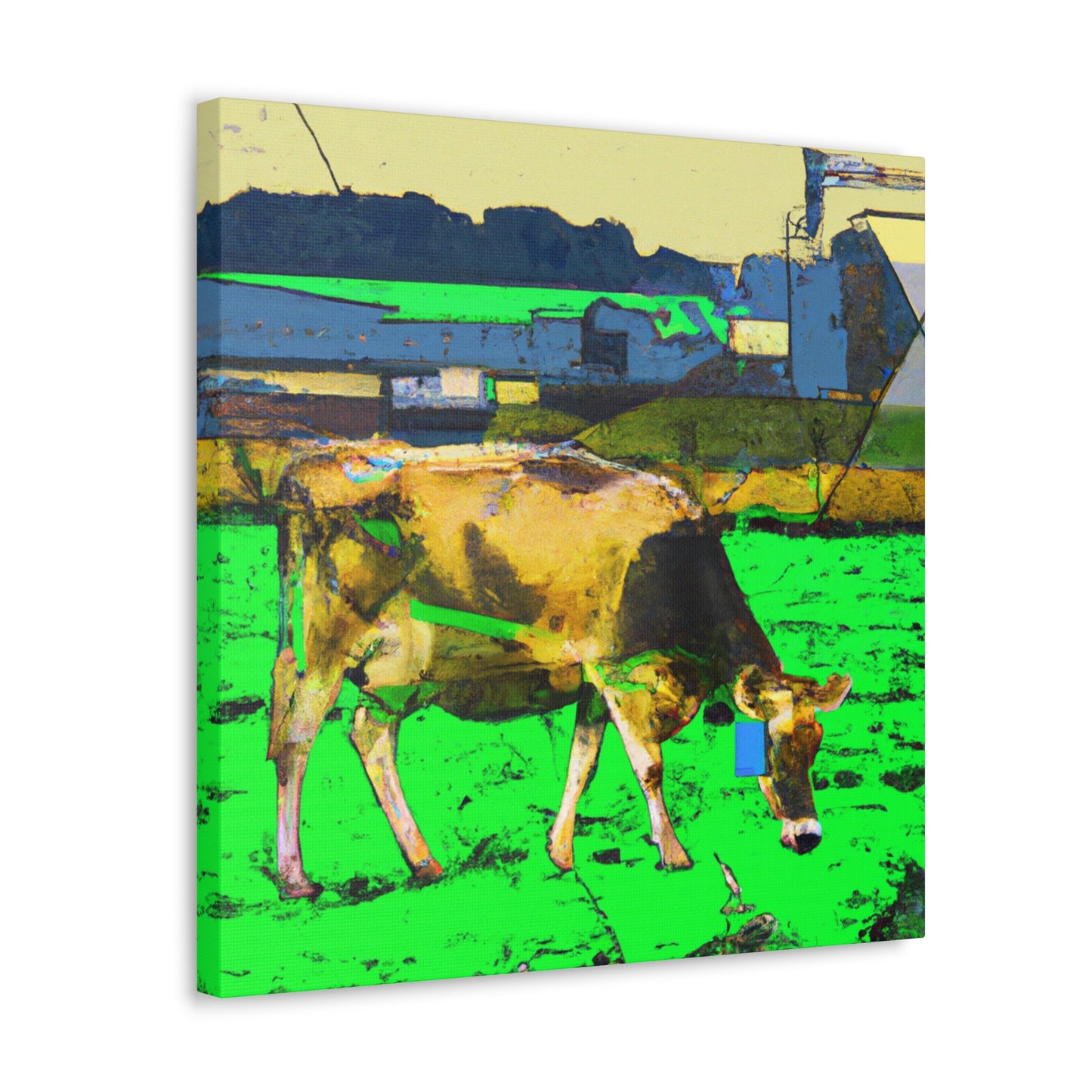 "Cow On The Farm" - Canvas