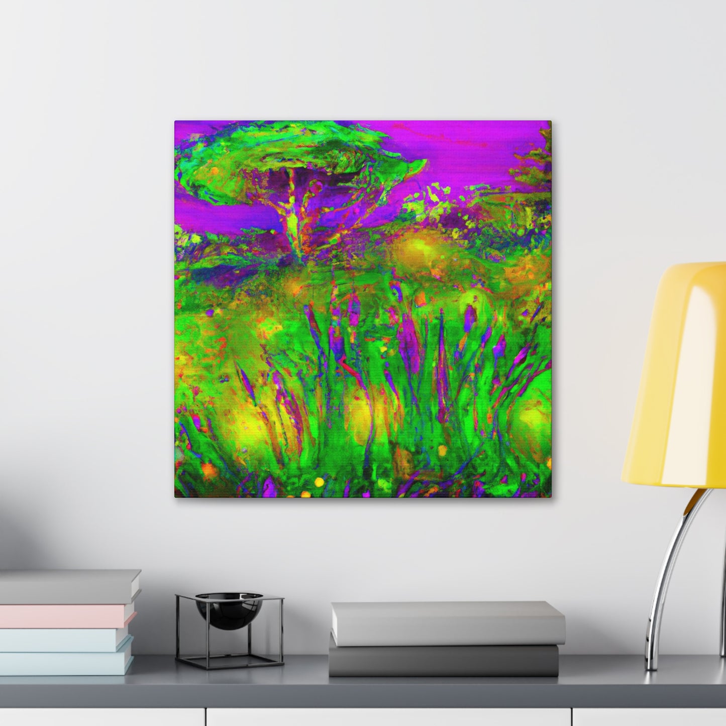 "Wildflowers of Dreamscape" - Canvas