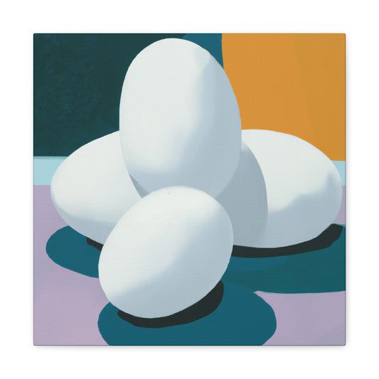 "Eggs in Pop Art" - Canvas