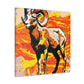 "Bighorn Majesty Majestic" - Canvas