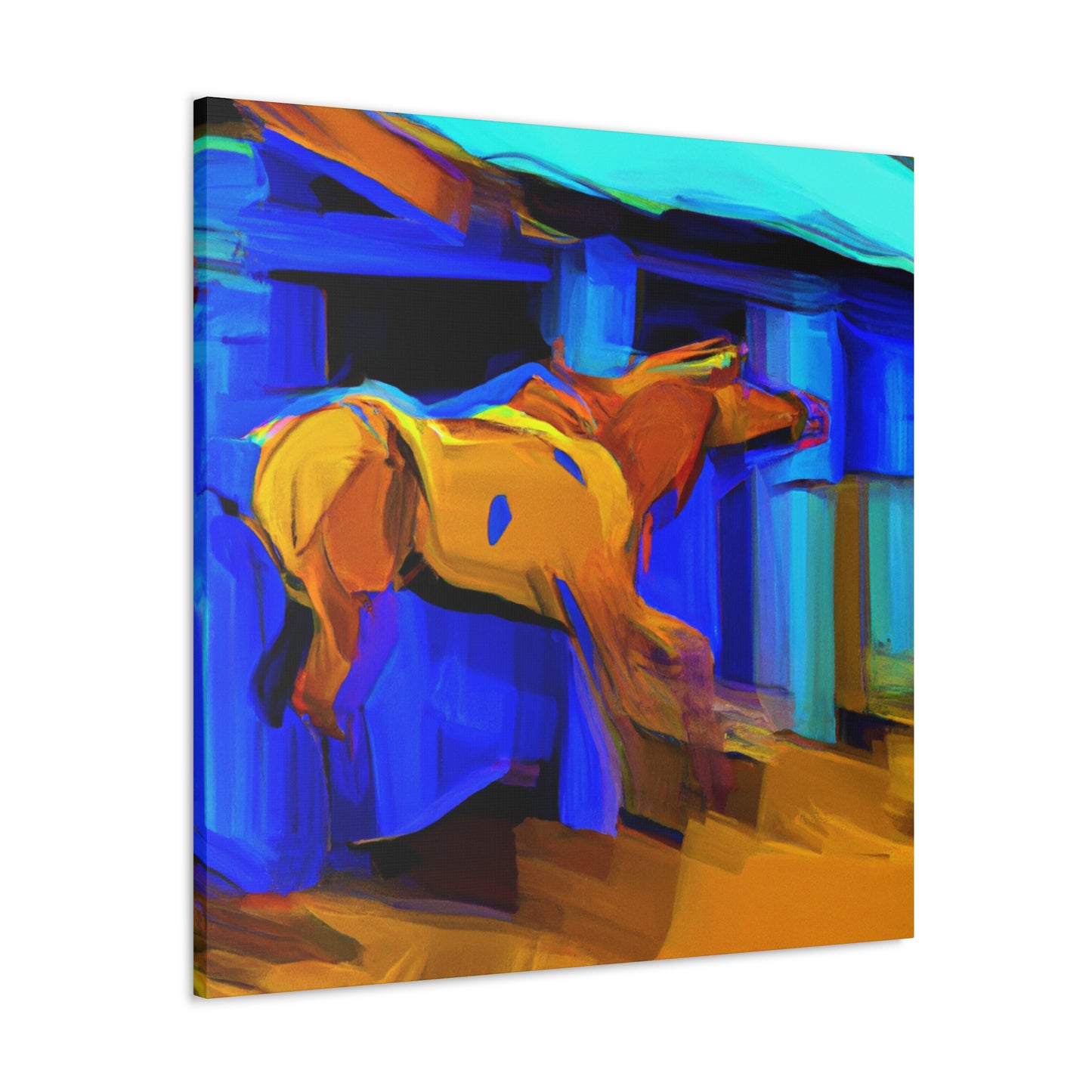 Mule on the Canvas - Canvas