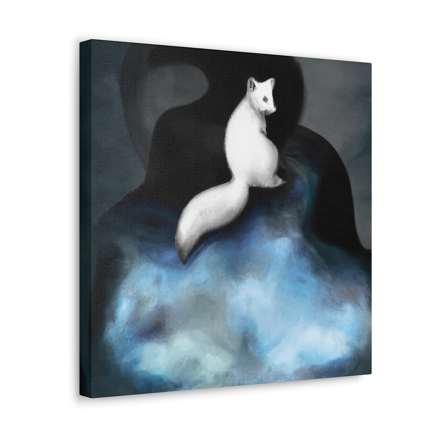 Arctic Fox Surrealism - Canvas