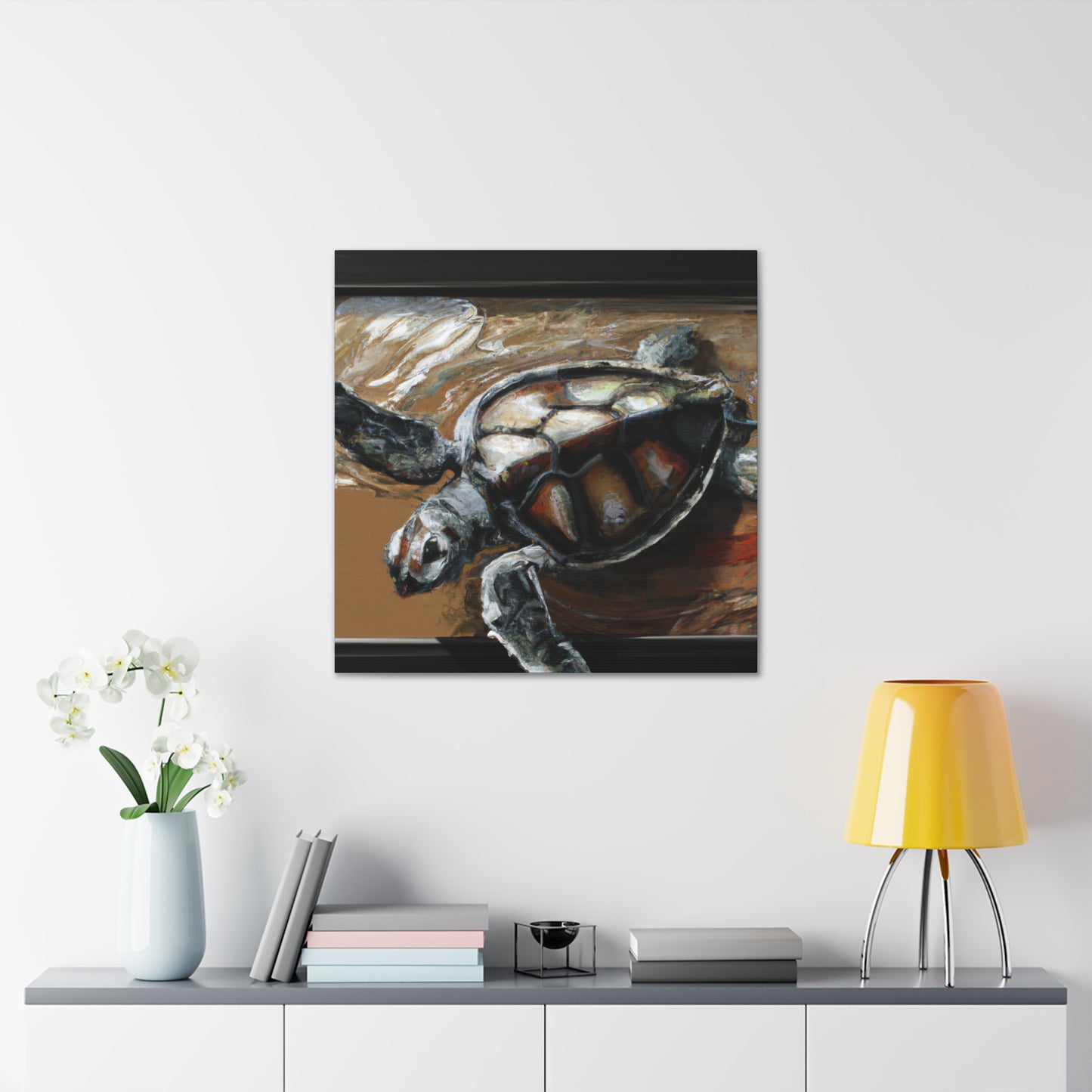 Sea Turtle Sublimely - Canvas