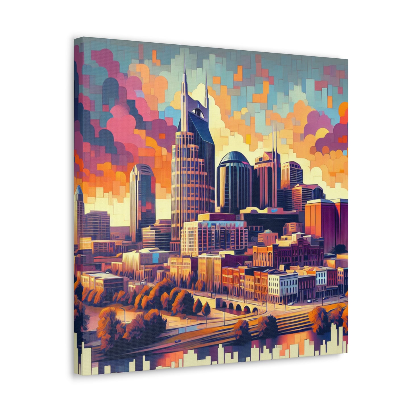 "Nashville Serene Vista" - Canvas