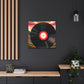 Vinyl Record Deco Style - Canvas