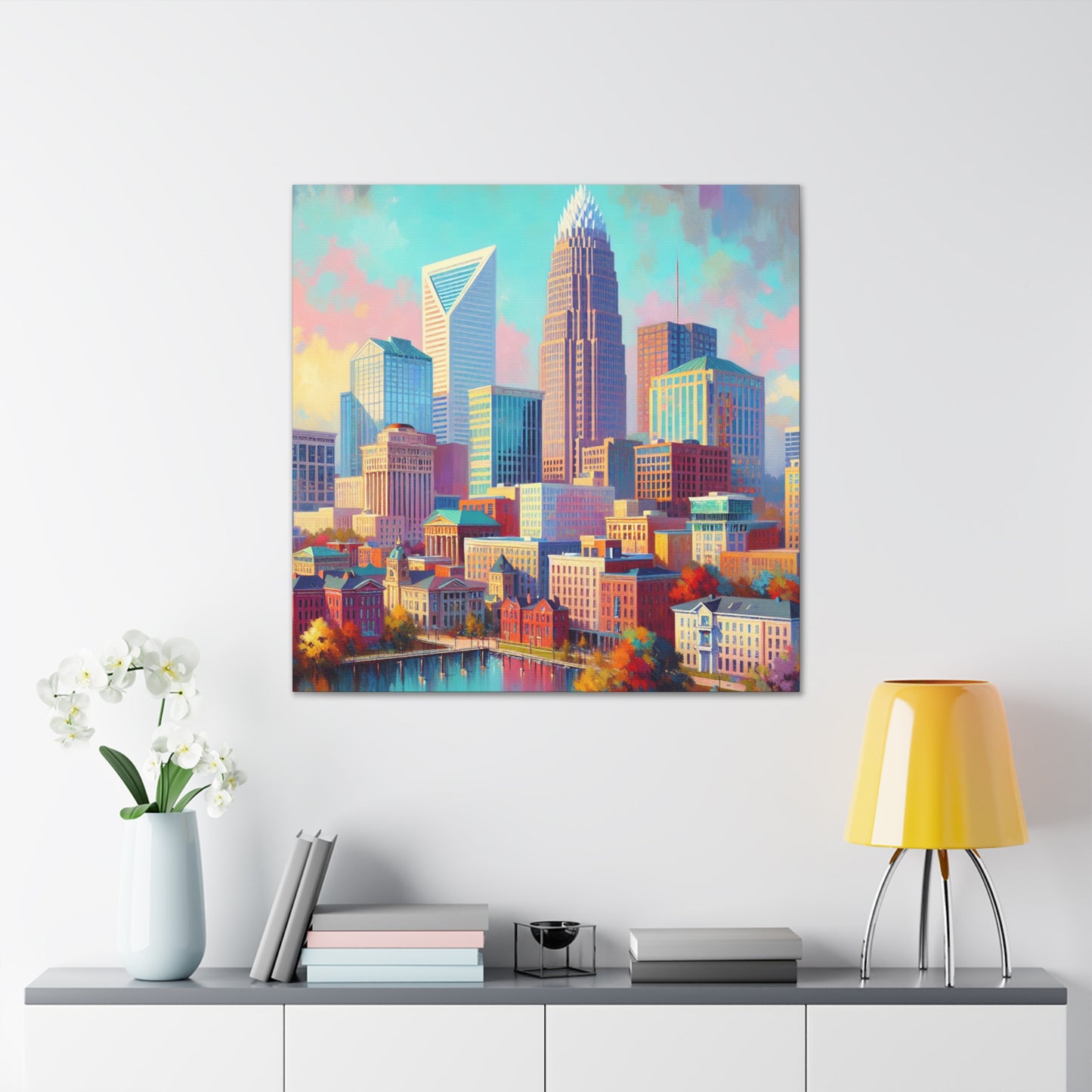 "City of Timeless Elegance" - Canvas